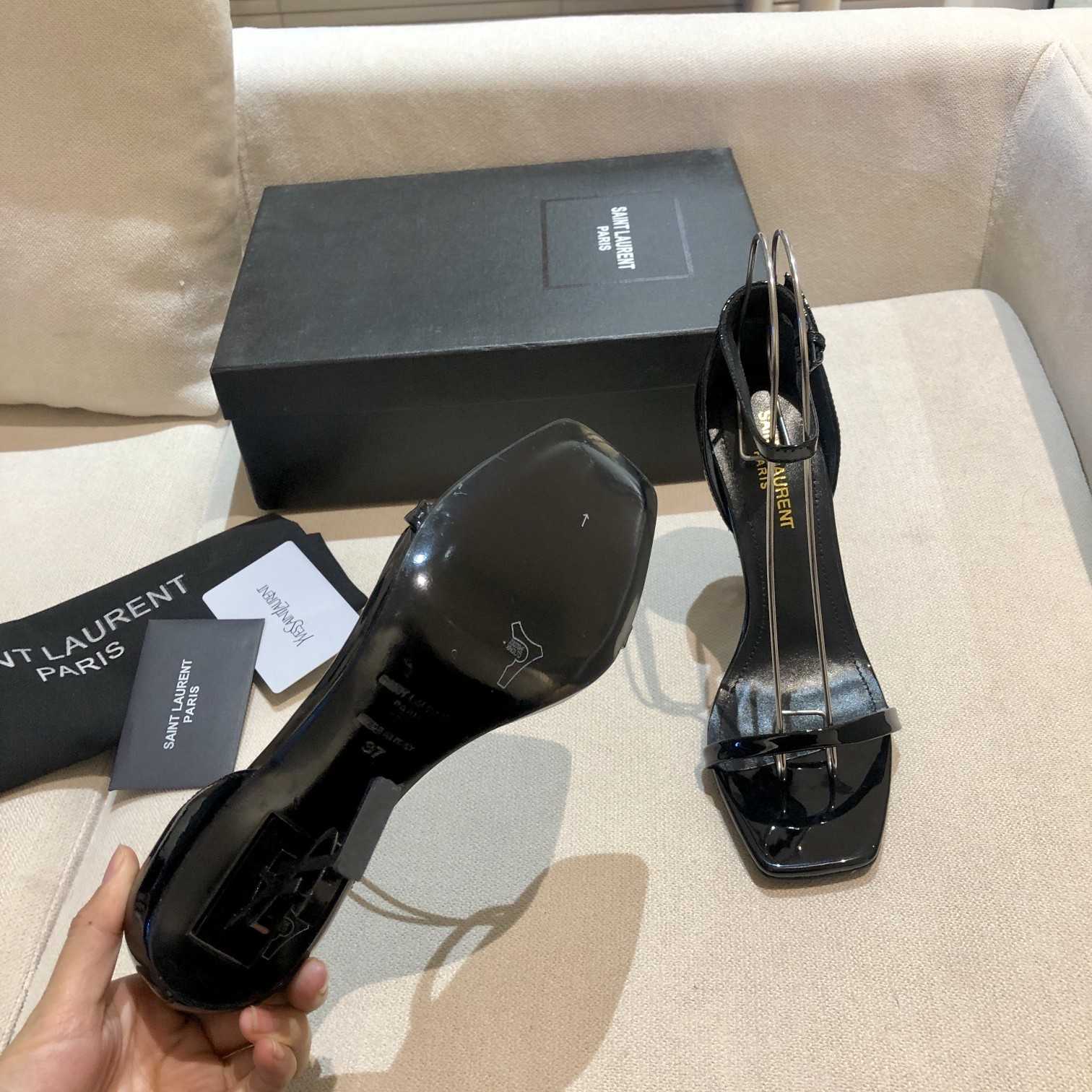 Saint Laurent 110mm Opyum Sandals - DopestKickz