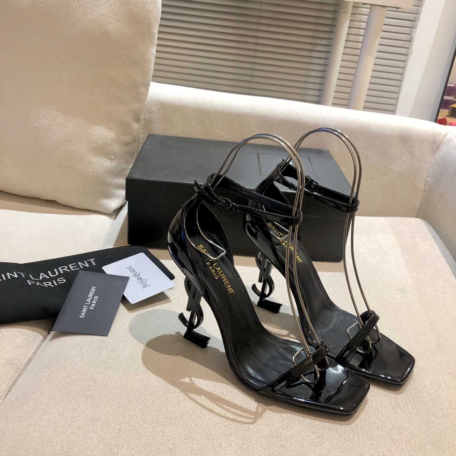 Saint Laurent 110mm Opyum Sandals - DopestKickz