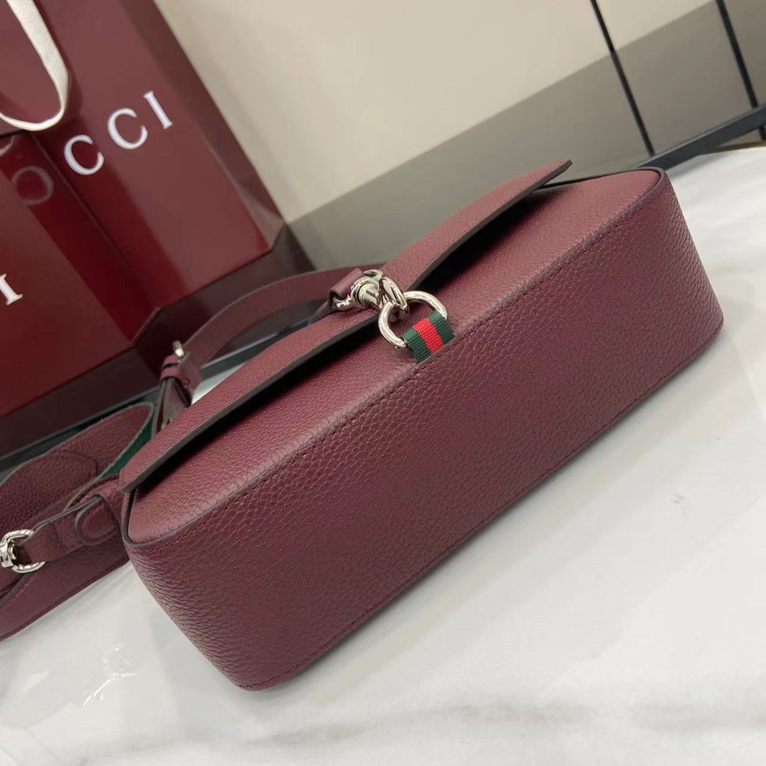 Gucci Small Crossbody Bag With Hook Closure - DopestKickz