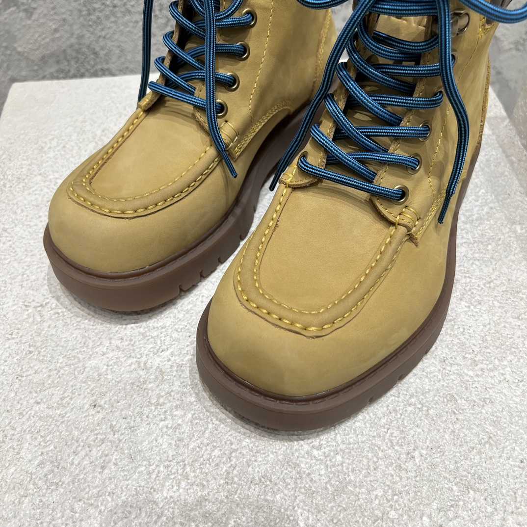 Bottega Veneta Haddock Lace-Up Ankle Boot - DopestKickz