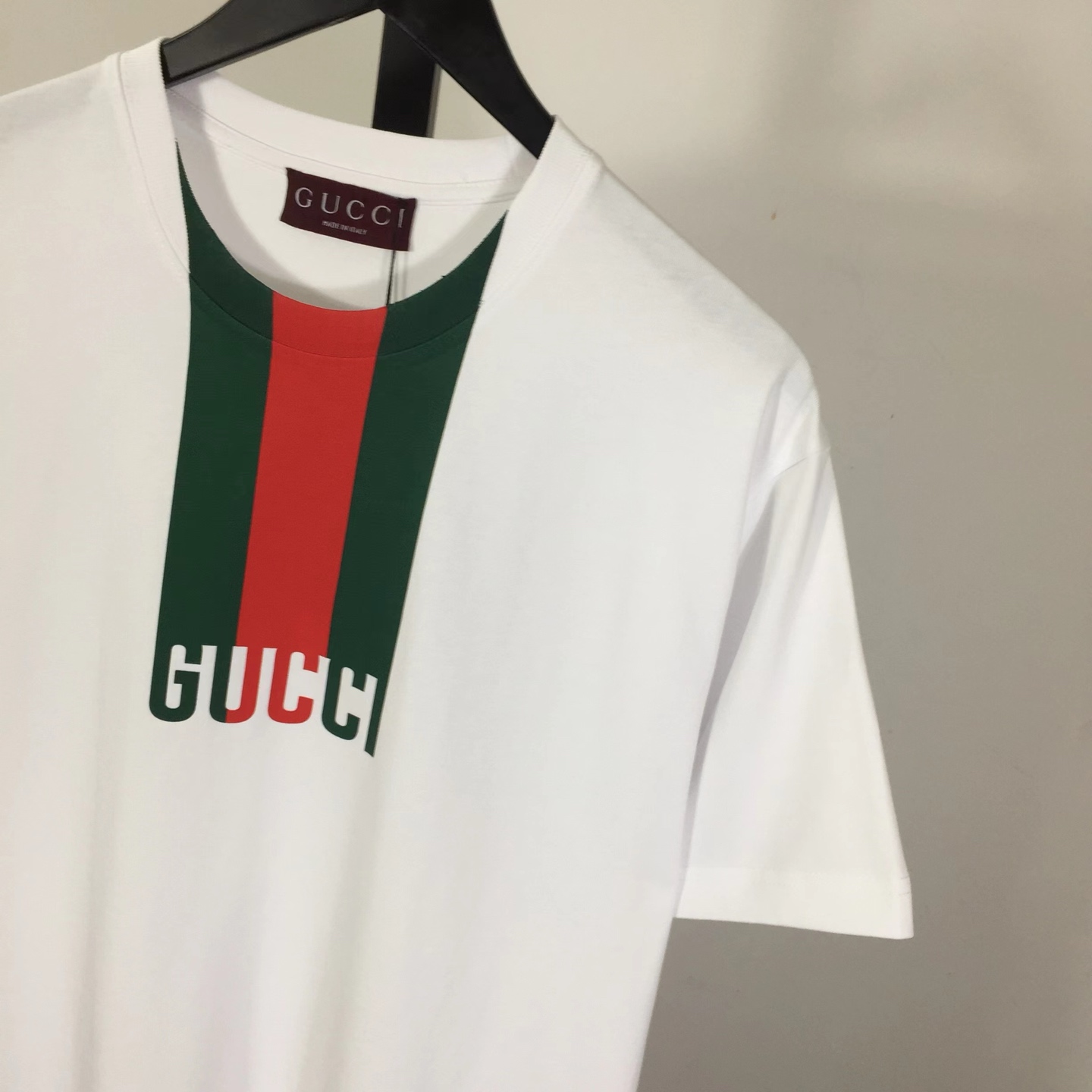 Gucci Web-detail T-shirt - DopestKickz