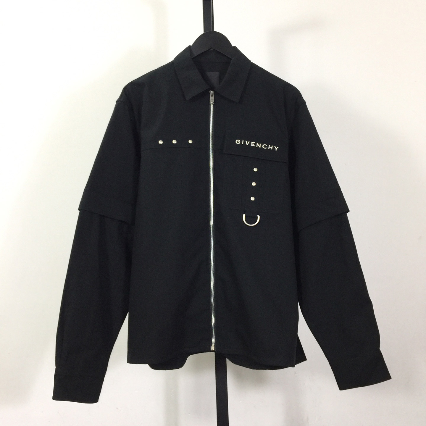 Givenchy Zip-up Cotton Shirt - DopestKickz