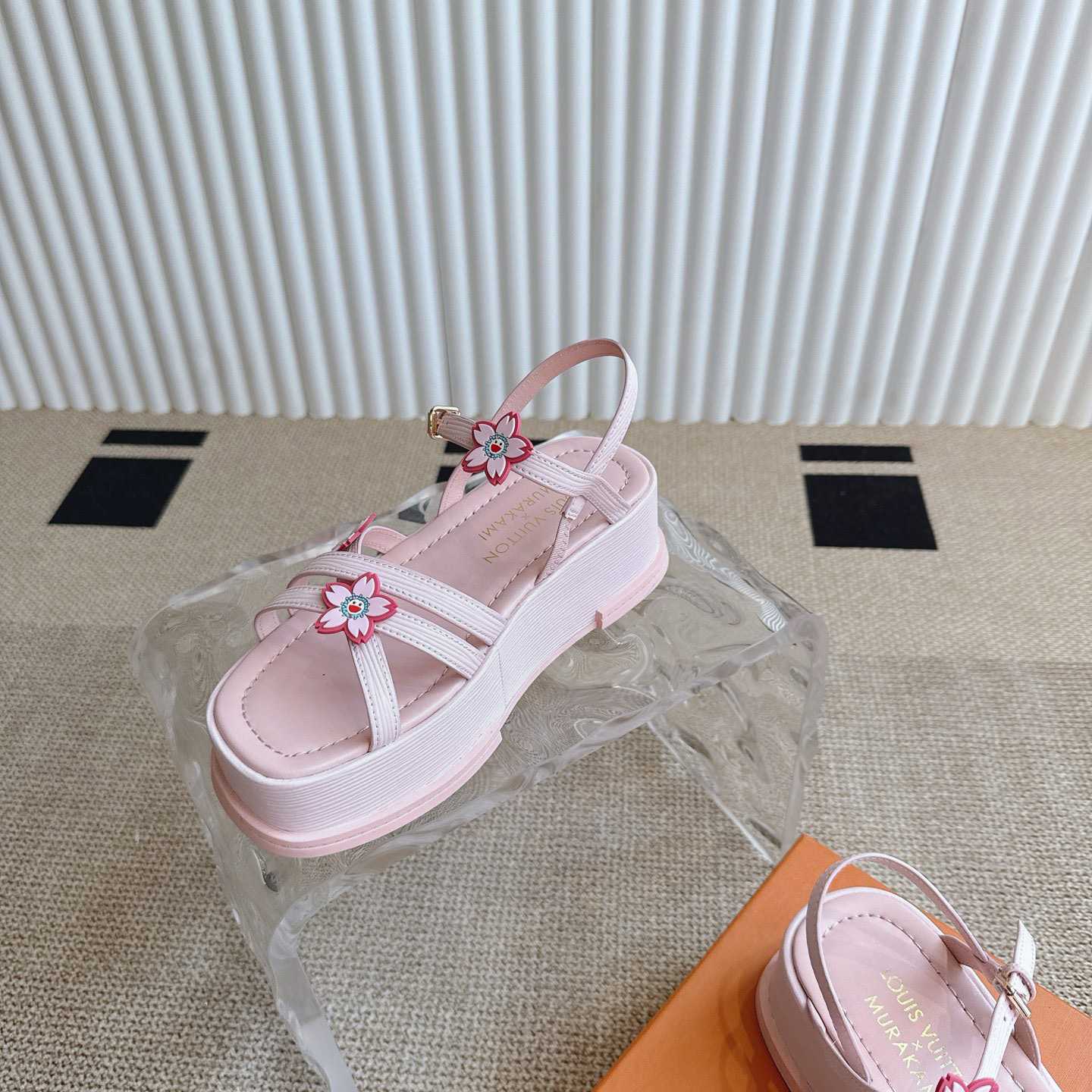 Louis Vuitton LV x TM Maya Platform Sandal  1AGWO2 - DopestKickz