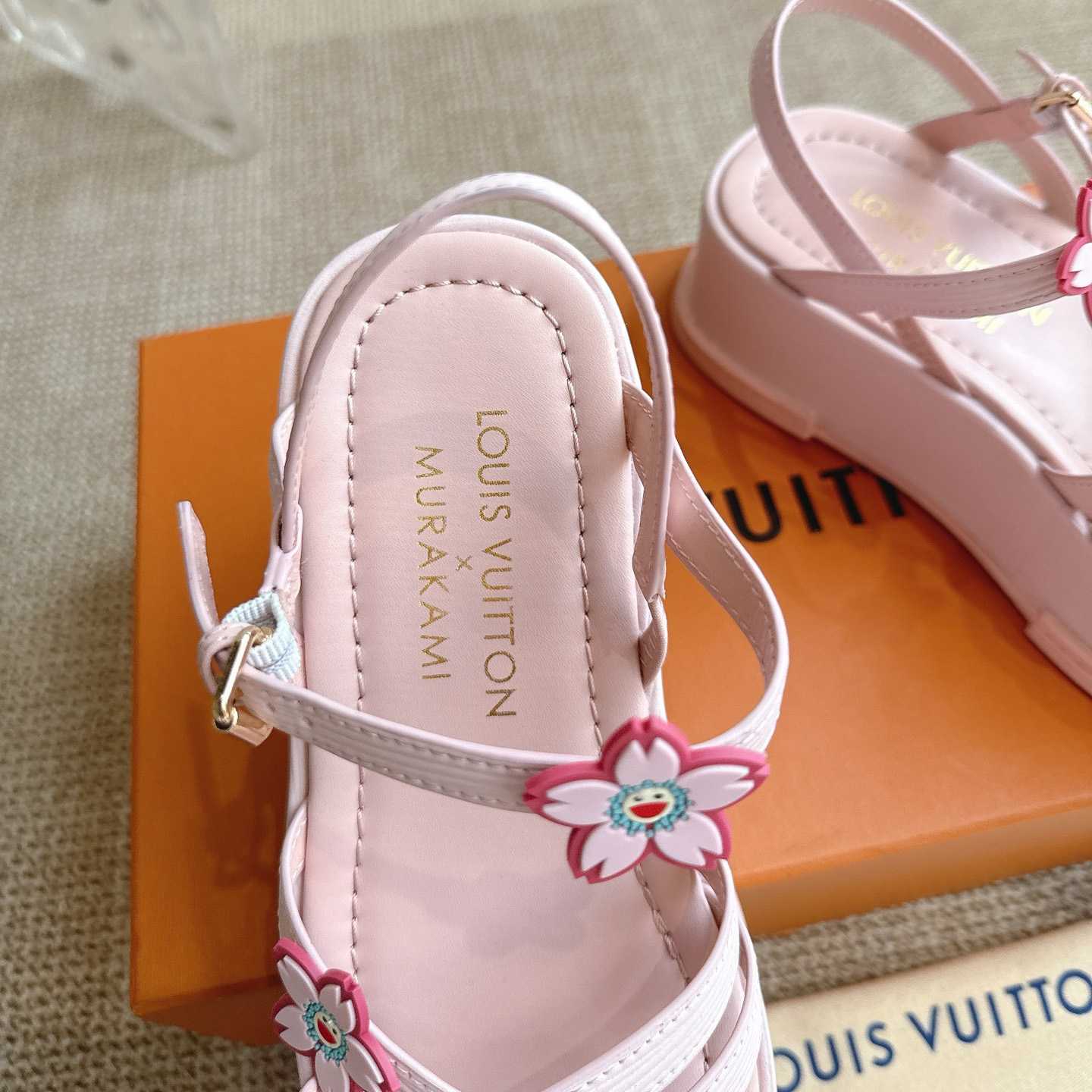 Louis Vuitton LV x TM Maya Platform Sandal  1AGWO2 - DopestKickz