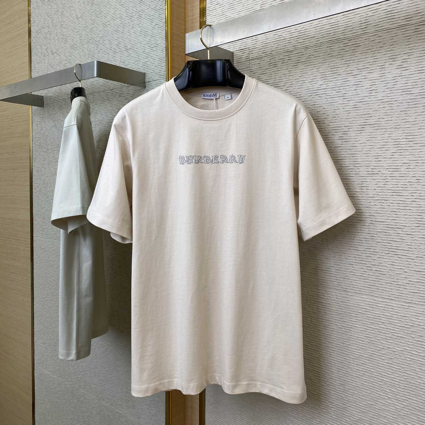 Burberry Paisley Logo Cotton T-shirt - DopestKickz