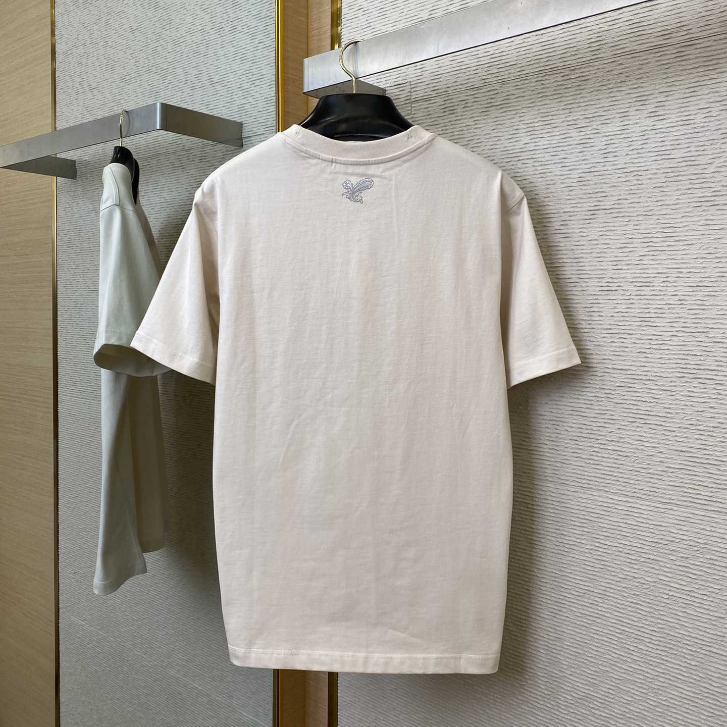 Burberry Paisley Logo Cotton T-shirt - DopestKickz
