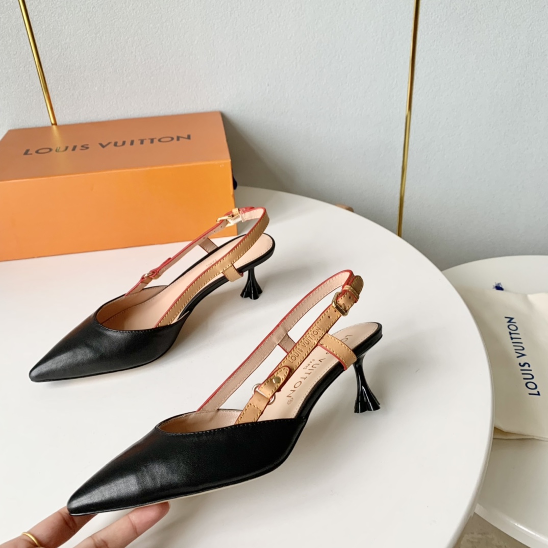 Louis Vuitton Blossom Slingback Pump - DopestKickz