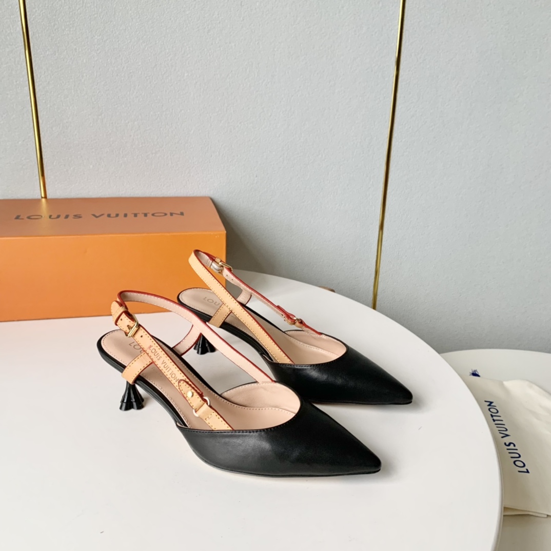 Louis Vuitton Blossom Slingback Pump - DopestKickz