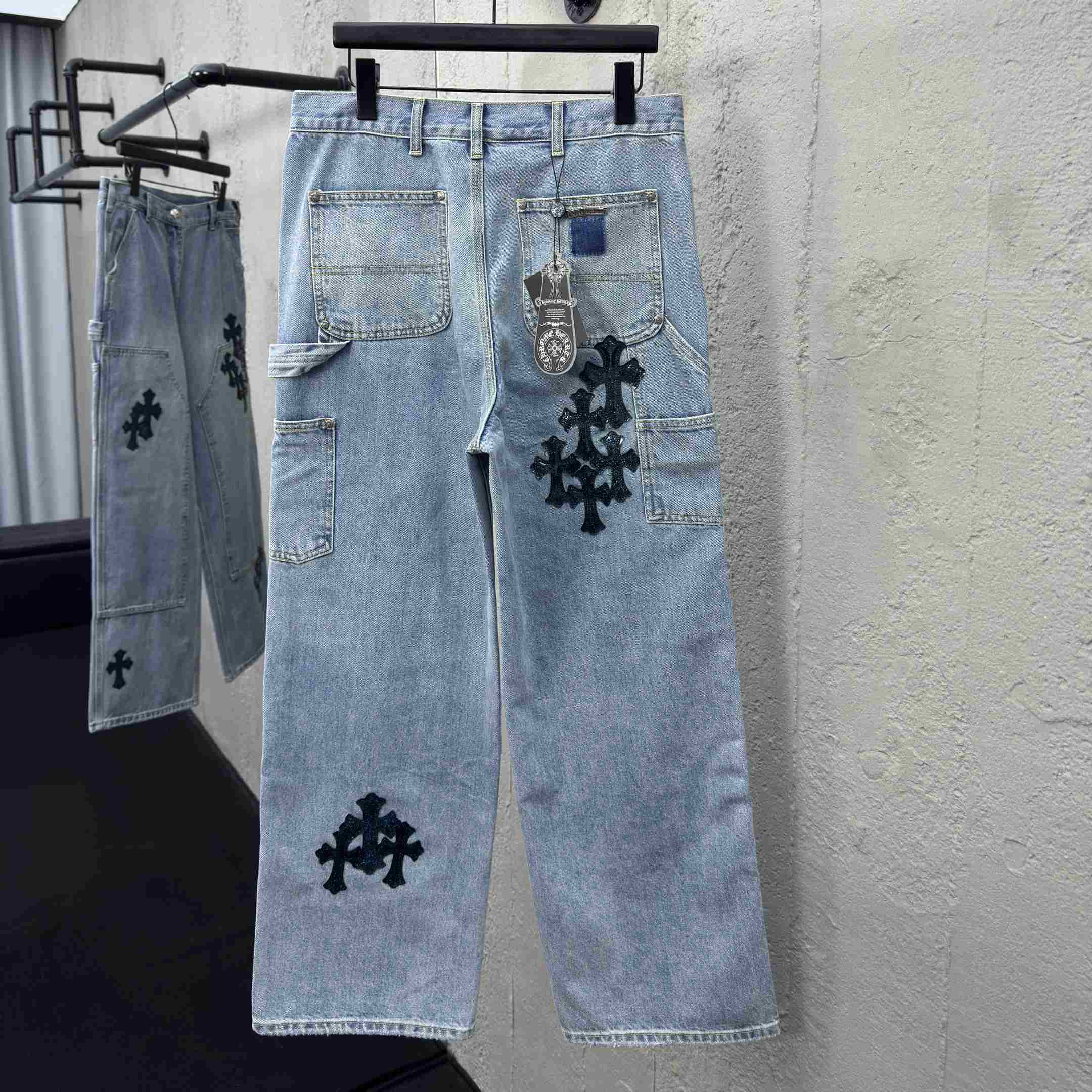 Chrome Hearts Straight-Leg Jean - DopestKickz