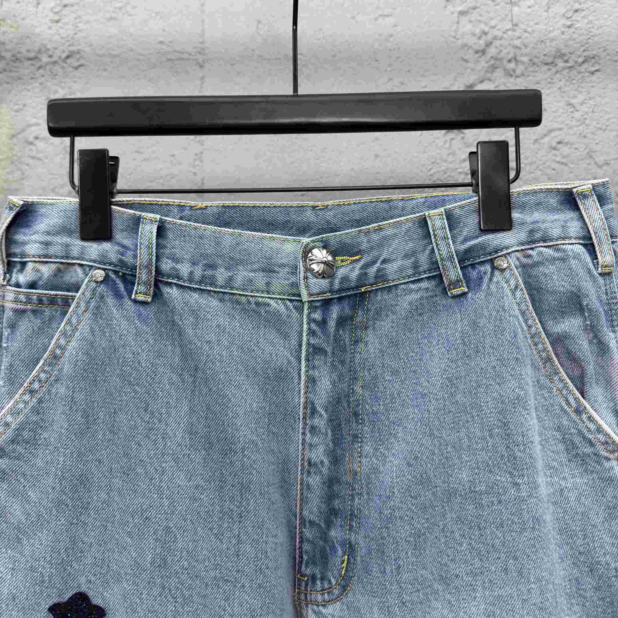 Chrome Hearts Straight-Leg Jean - DopestKickz