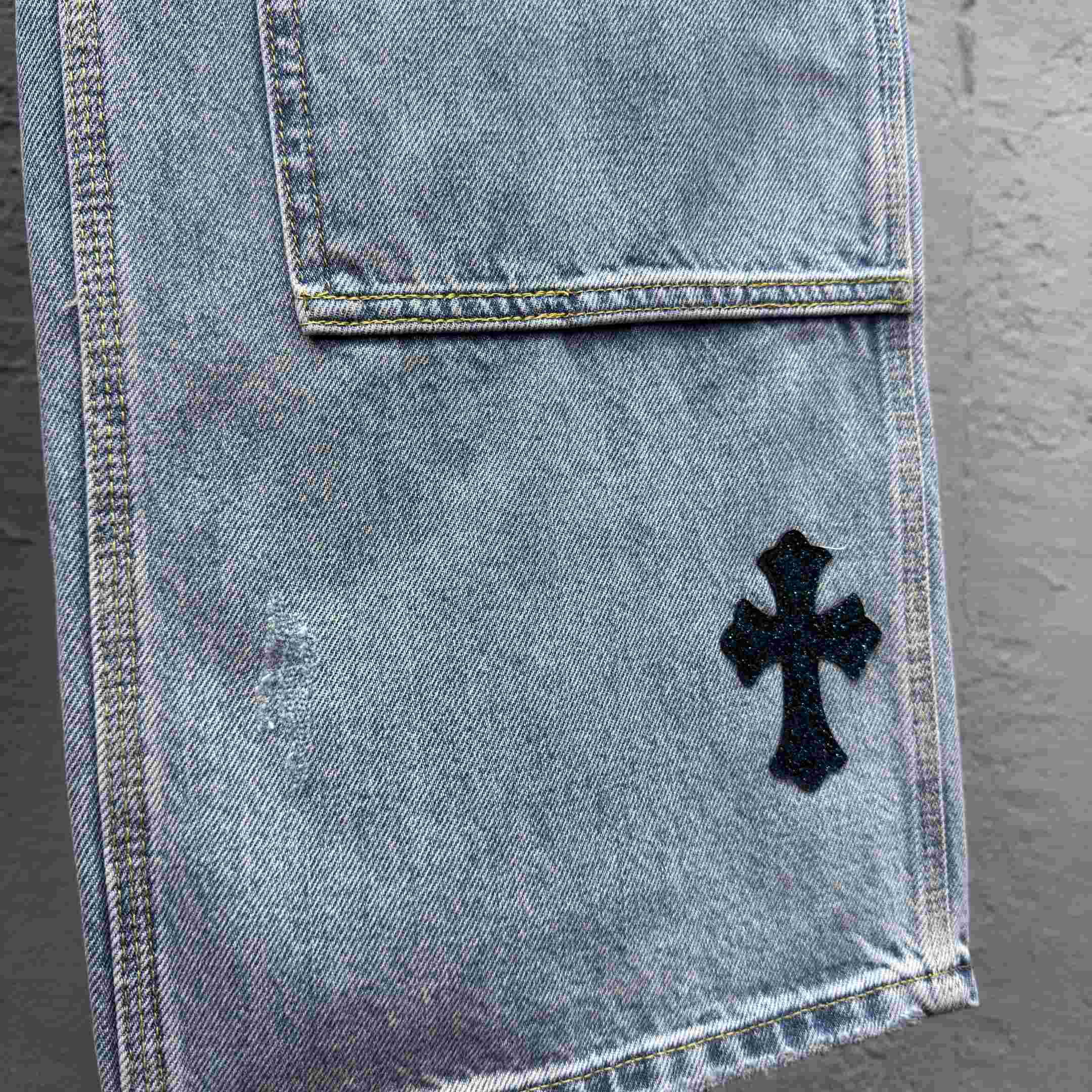 Chrome Hearts Straight-Leg Jean - DopestKickz