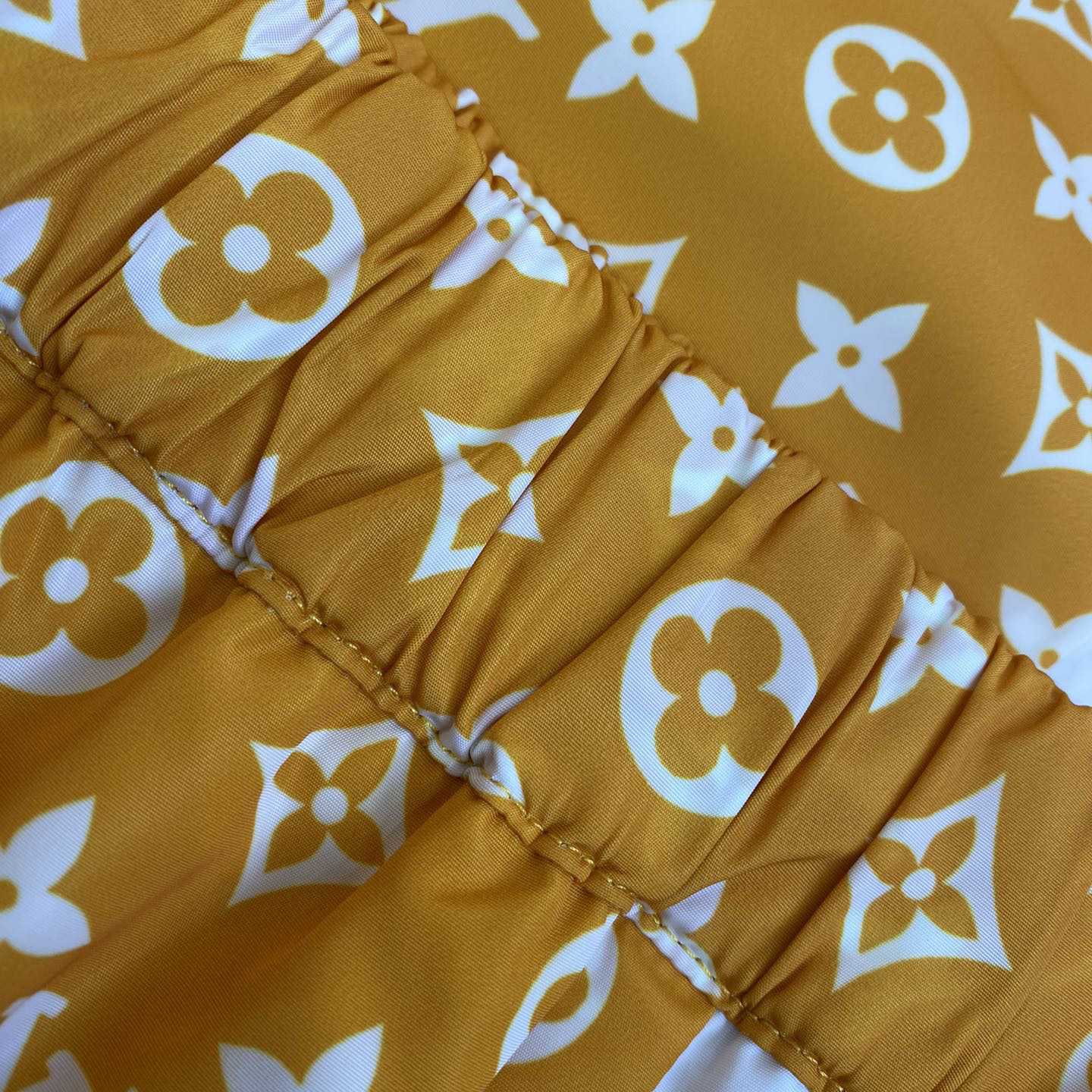 Louis Vuitton Monogram Printed Technical Track Pants   1AFWQM - DopestKickz