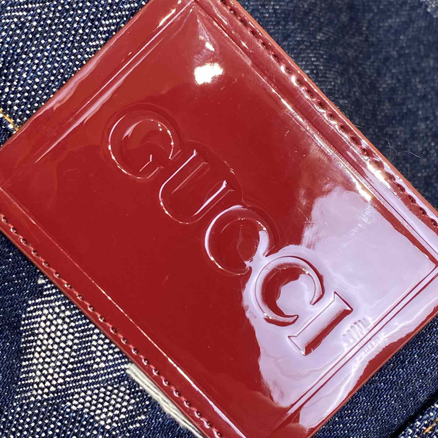 Gucci Denim Jacquard Pant  - DopestKickz