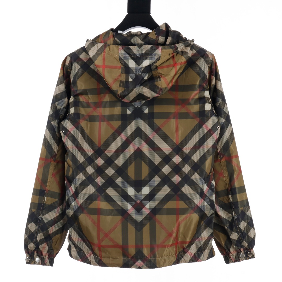 Burberry Check Nylon Jacket  - DopestKickz