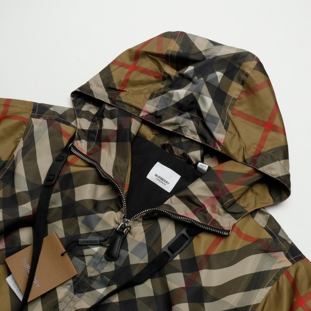 Burberry Check Nylon Jacket  - DopestKickz