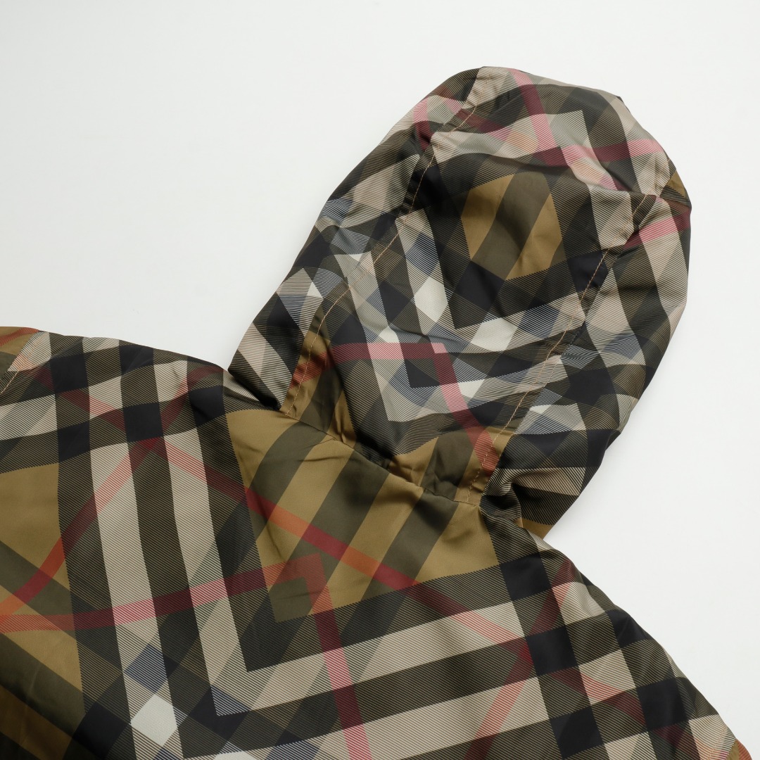 Burberry Check Nylon Jacket  - DopestKickz