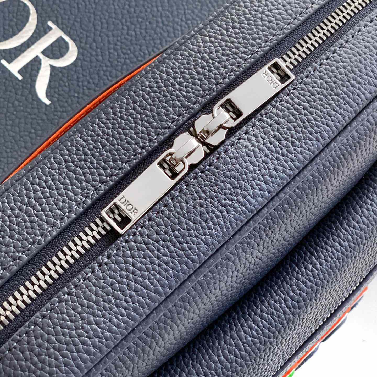 Dior And Kaws Mini Rider 2.0 Zipped Messenger Bag   - DopestKickz