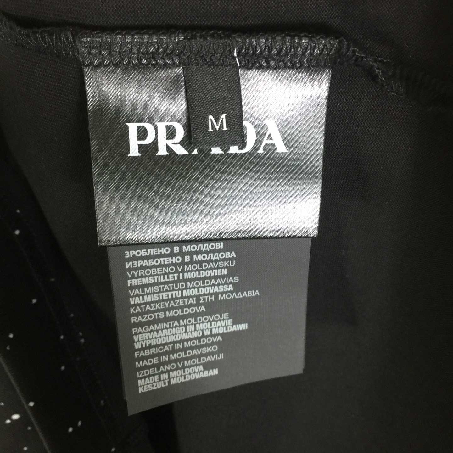 Prada Logo Cotton T-shirt - DopestKickz