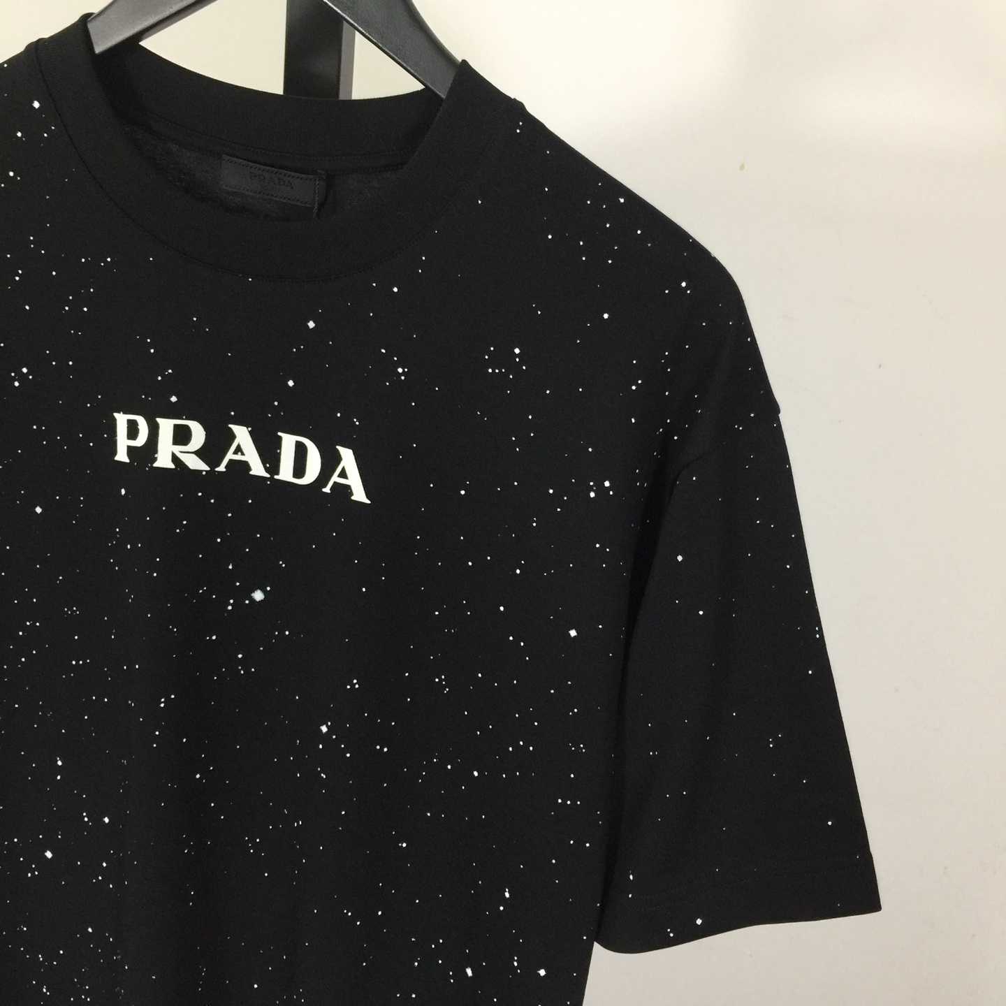 Prada Logo Cotton T-shirt - DopestKickz