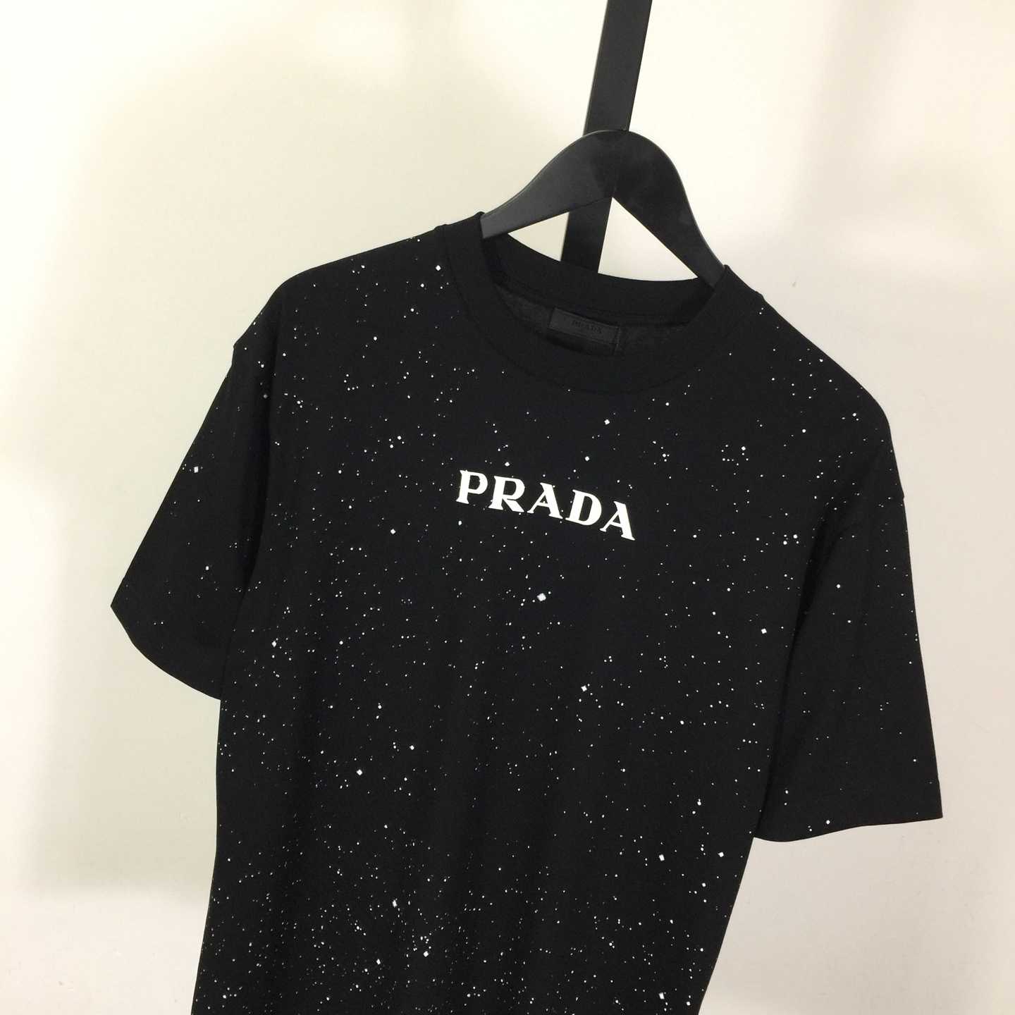 Prada Logo Cotton T-shirt - DopestKickz