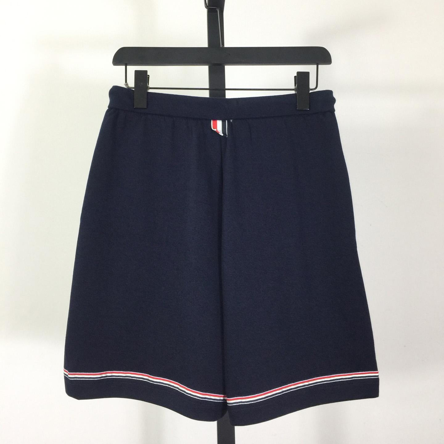 Thom Browne Cotton Mid Thigh Shorts - DopestKickz