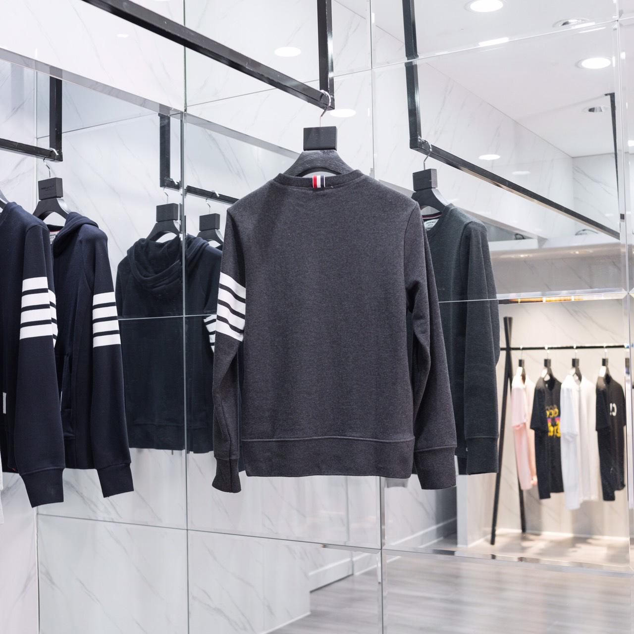 Thom Browne Stripe Sleeve Sweatshirt    TB22 - DopestKickz