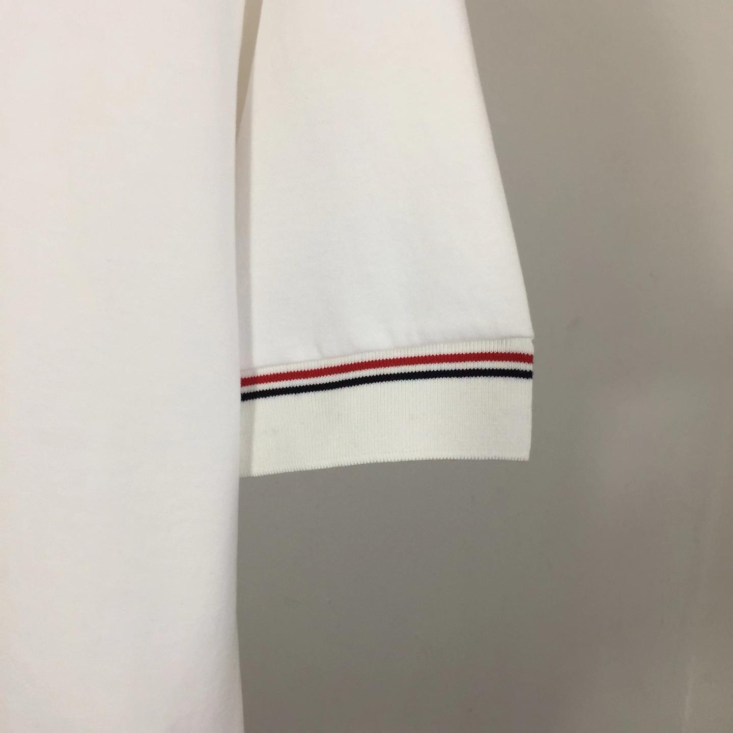 Thom Browne Cotton Rugby Short Sleeve Tee - DopestKickz