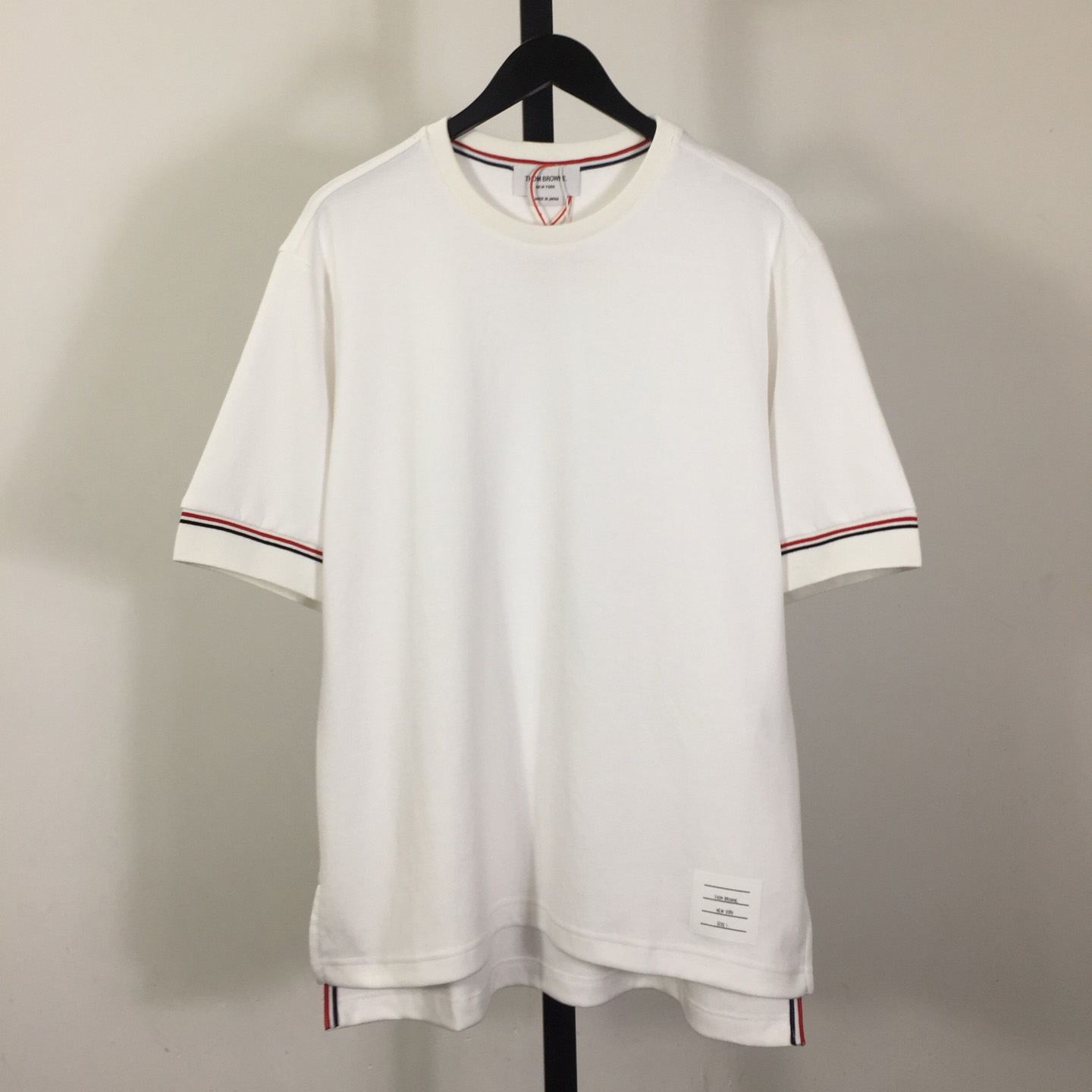 Thom Browne Cotton Rugby Short Sleeve Tee - DopestKickz
