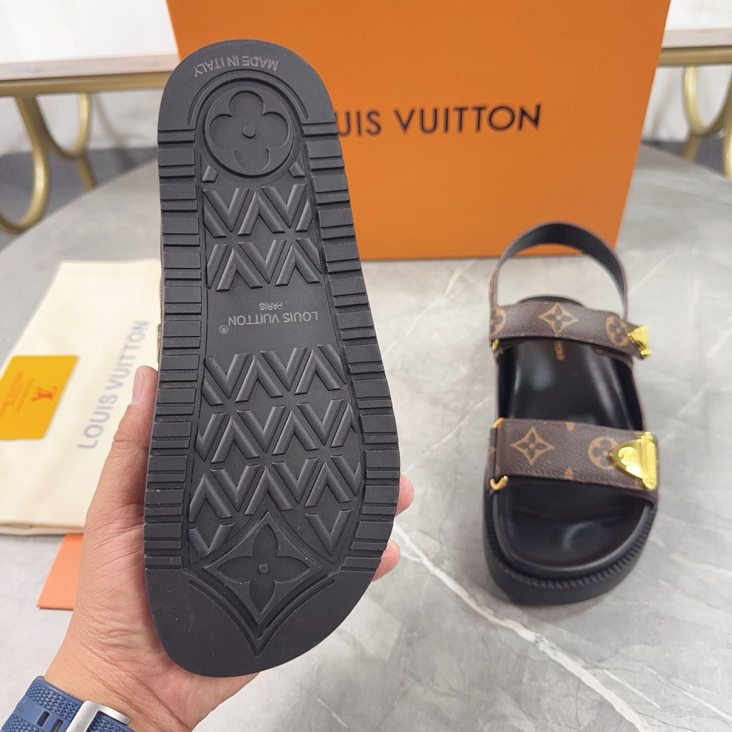 Louis Vuitton LV Sunset Comfort Sandal  1AHNWM - DopestKickz