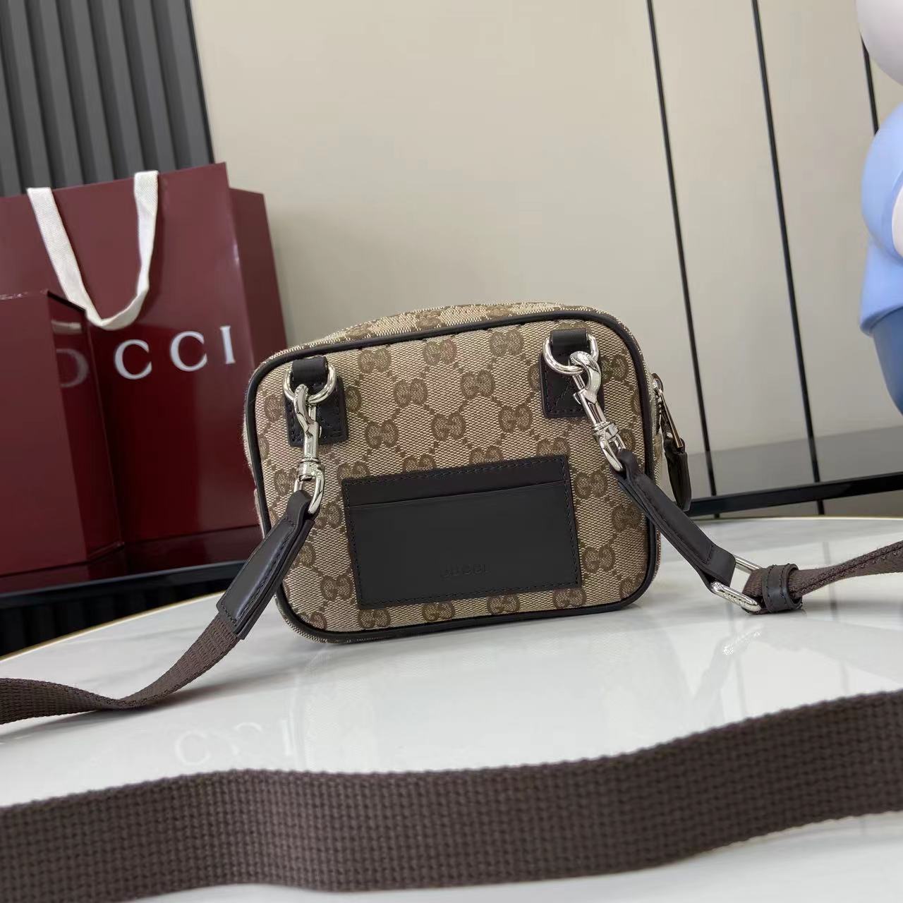Gucci GG Canvas Mini Bag - DopestKickz