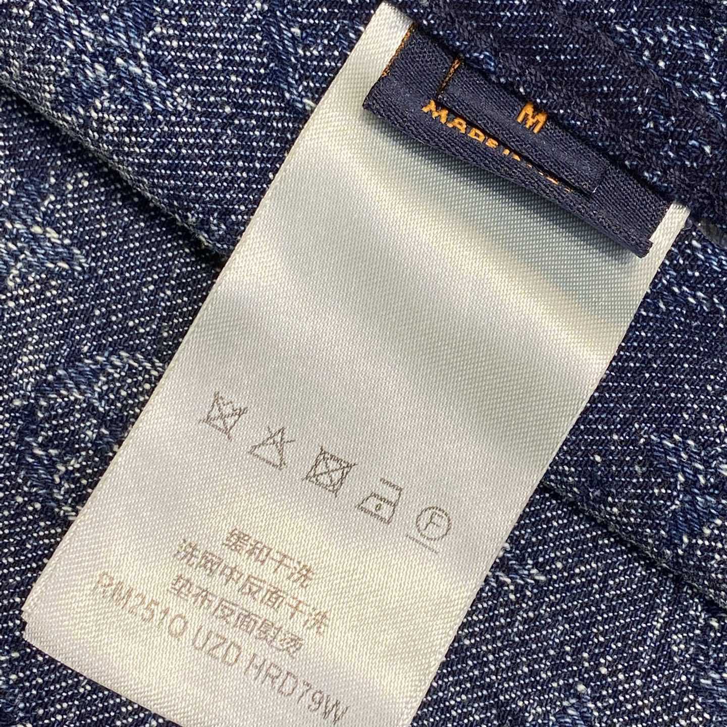 Louis Vuitton Damier Denim Shorts  - DopestKickz
