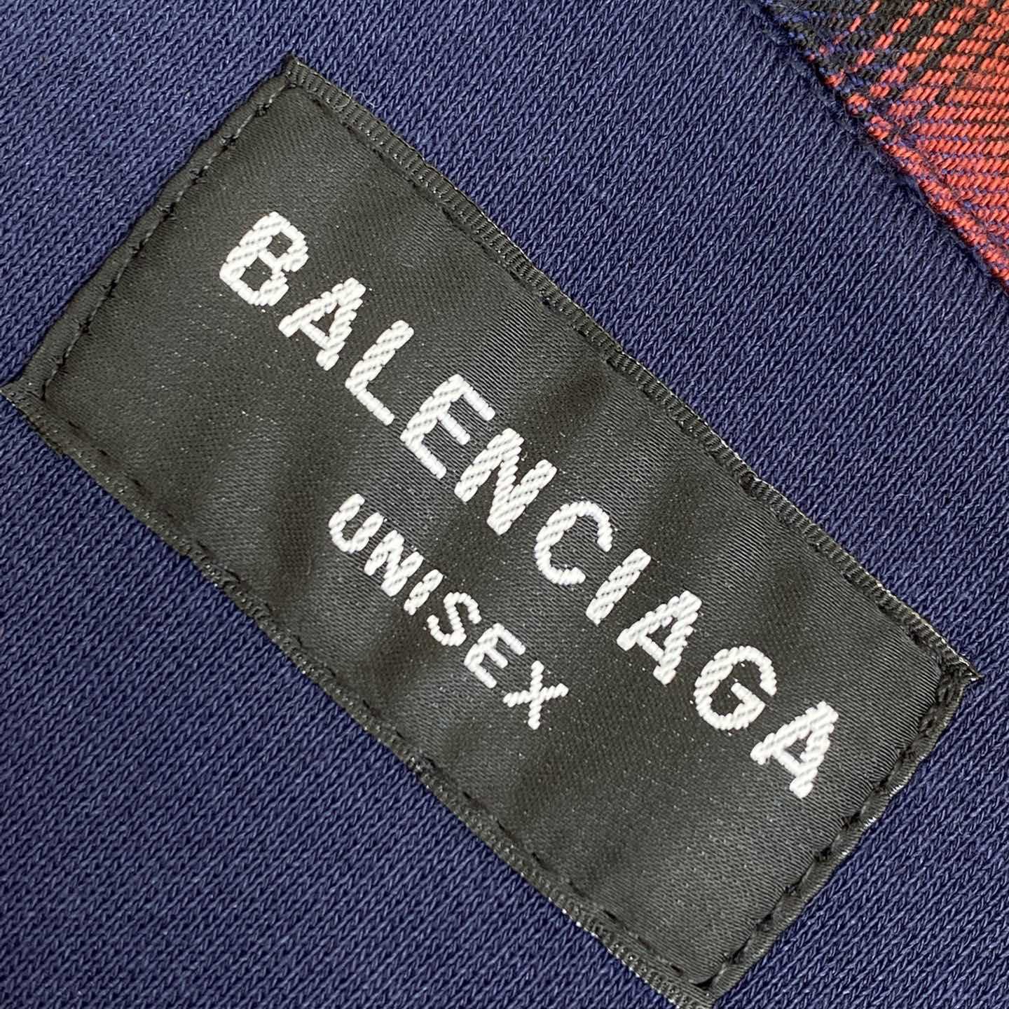 Balenciaga Check-print Lined Shirt - DopestKickz