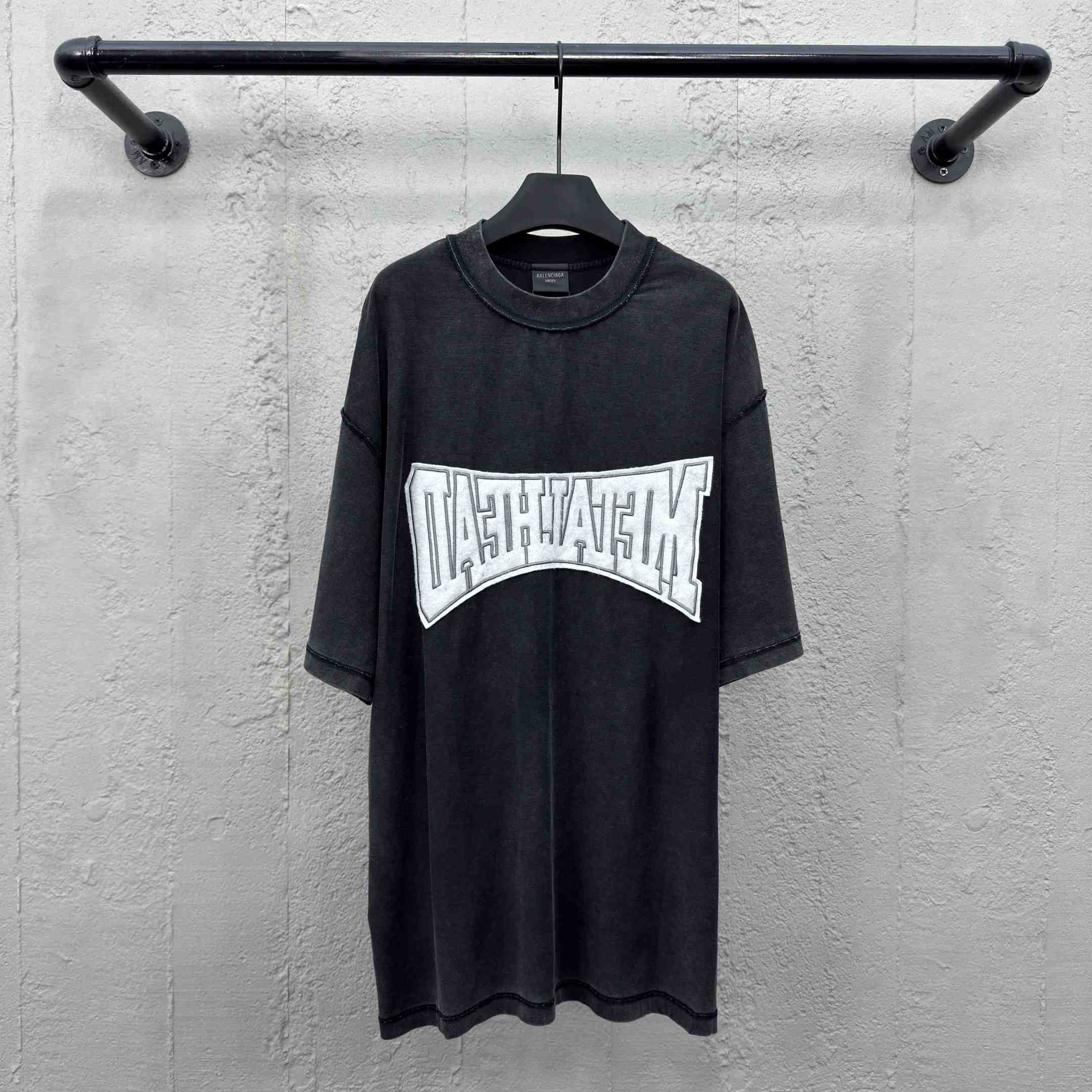 Balenciaga Metalhead Inside Out T-shirt - DopestKickz
