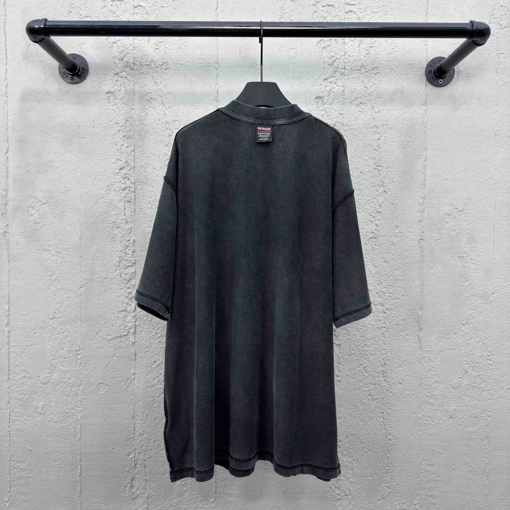 Balenciaga Metalhead Inside Out T-shirt - DopestKickz