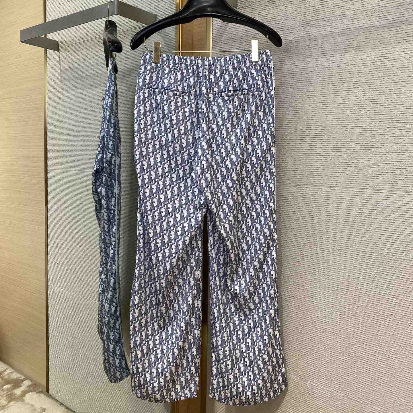 Dior Oblique Trousers  - DopestKickz