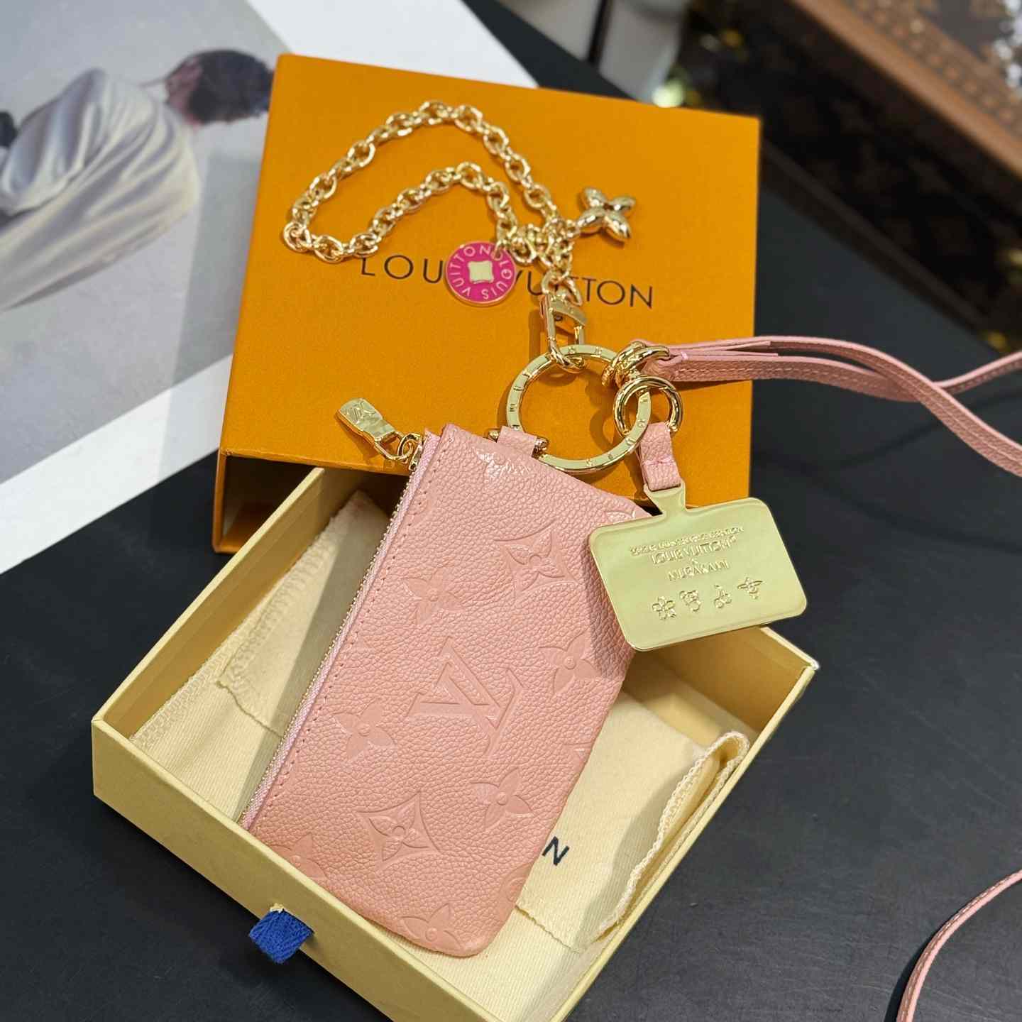 Louis Vuitton Monogram Phone Holder   - DopestKickz