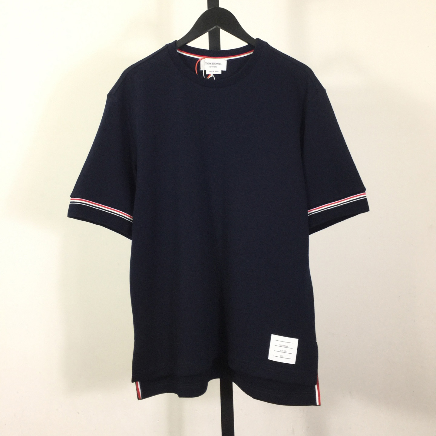 Thom Browne Cotton Rugby Short Sleeve Tee - DopestKickz