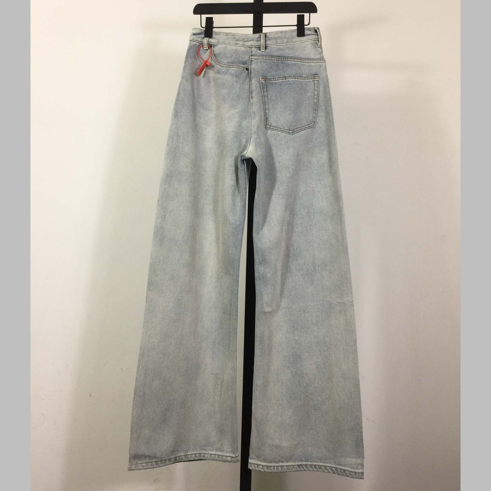 MM6 Maison Margiela Twist Wide Leg Jeans - DopestKickz