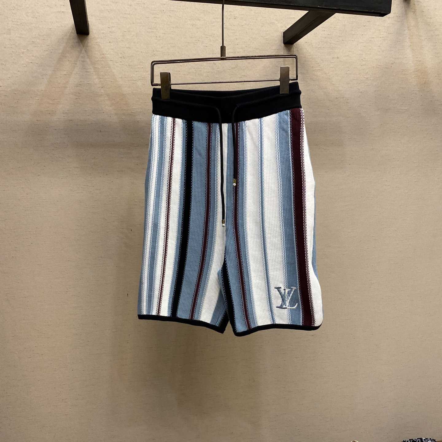 Louis Vuitton Striped Crochet Shorts   1AHVP1 - DopestKickz