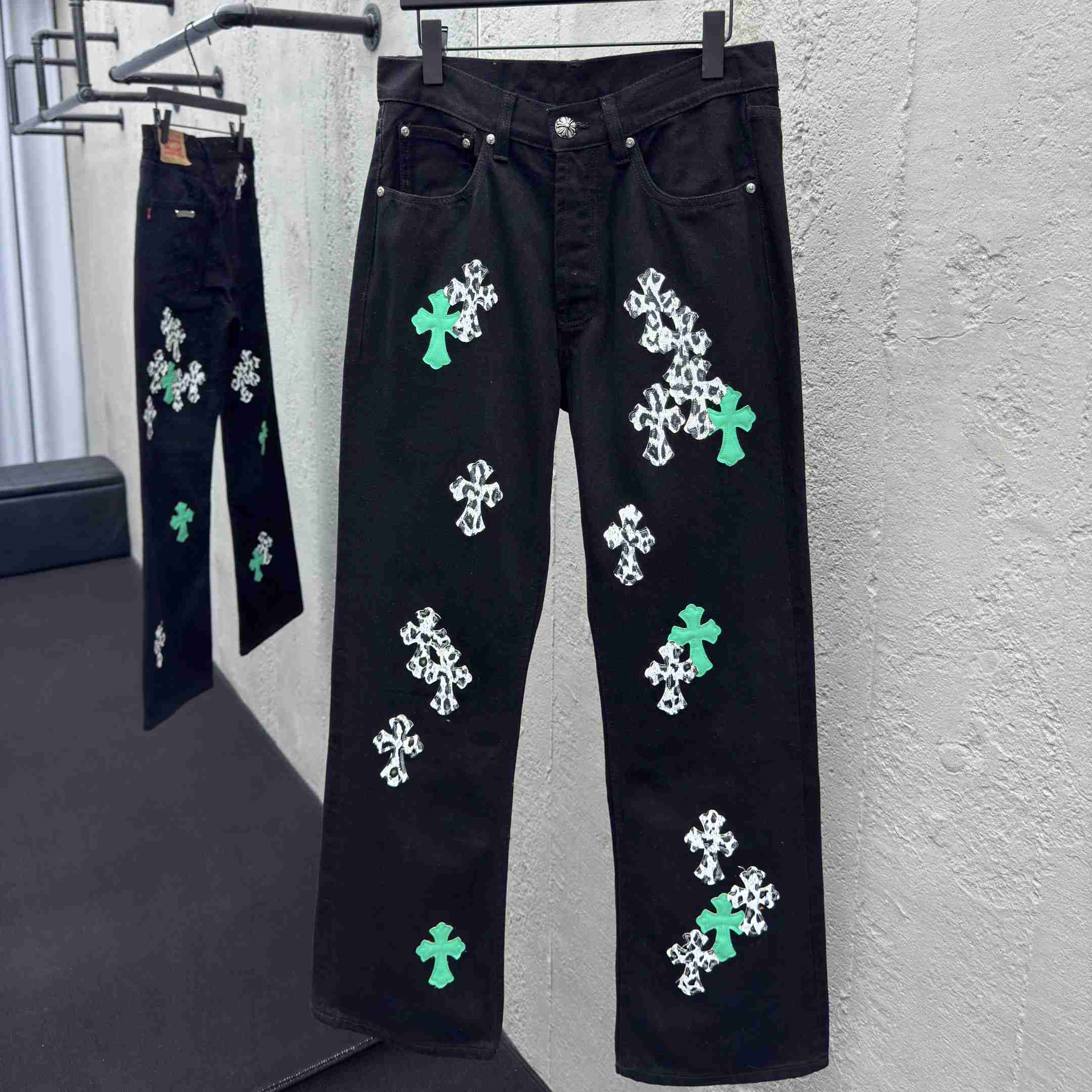Chrome Hearts Jeans - DopestKickz