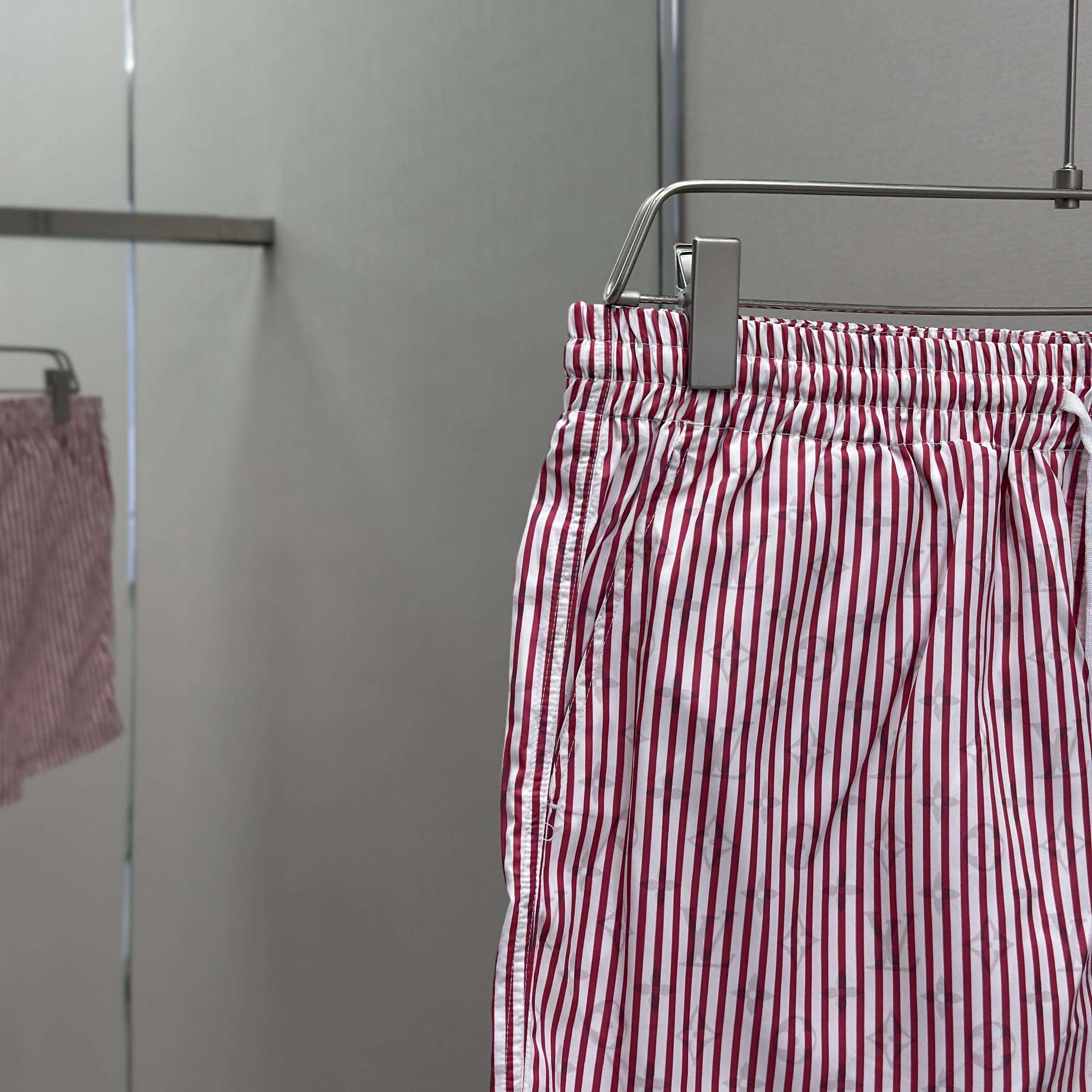 Louis Vuitton Monogram Striped Casual Shorts   1AHVS9 - DopestKickz
