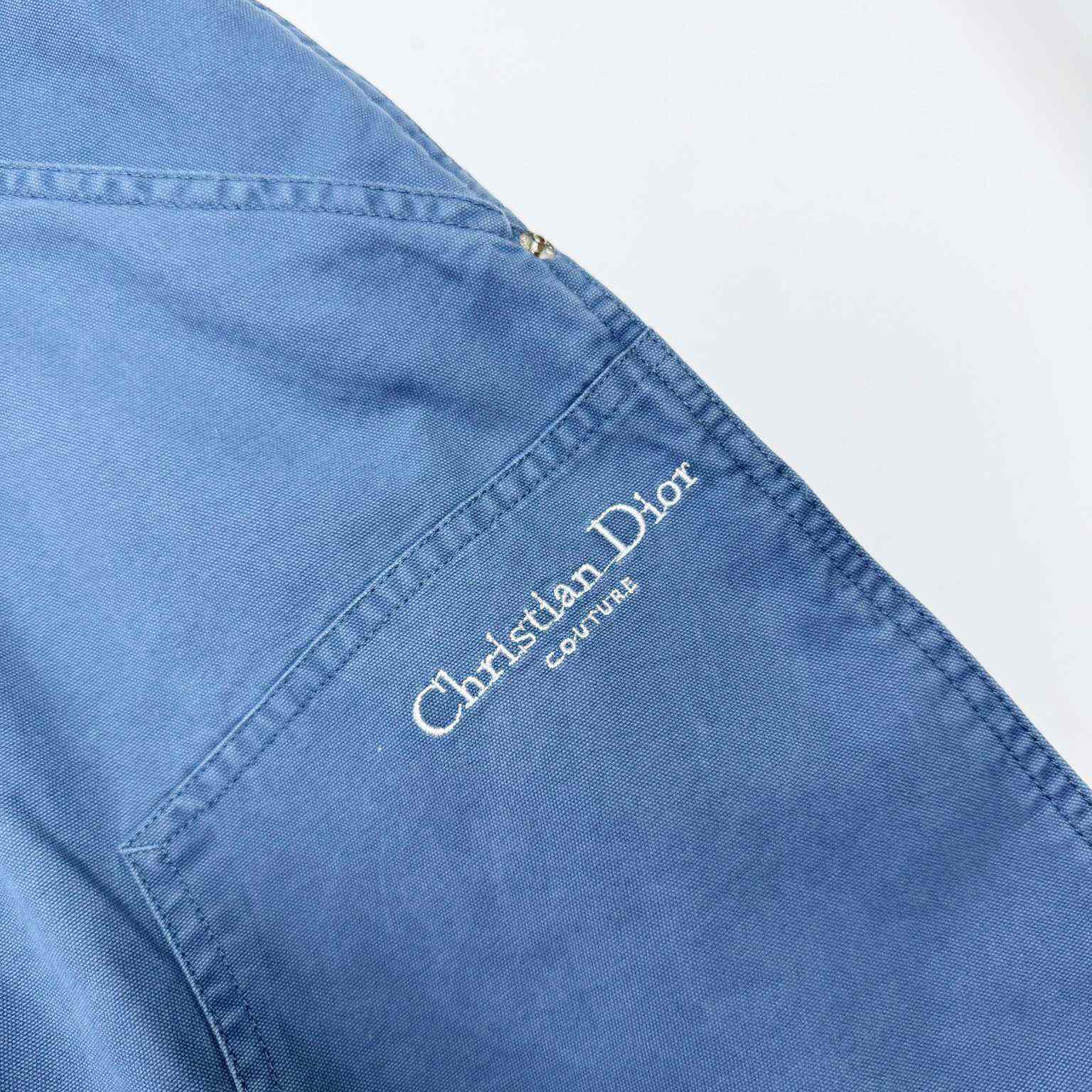 Dior Men Blue Bermuda Shorts - DopestKickz