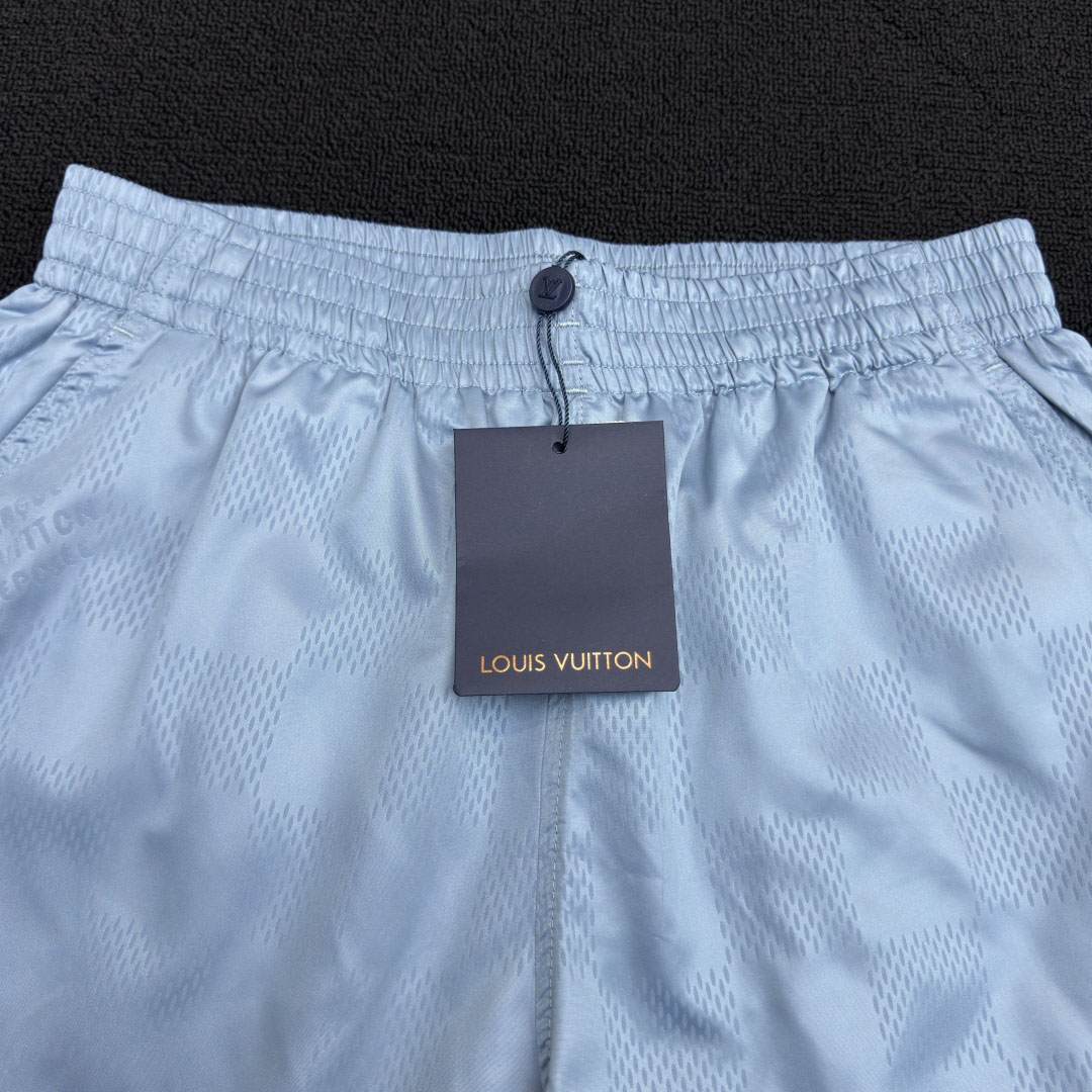 Louis Vuitton Damier Swim Shorts   1AHUWP - DopestKickz