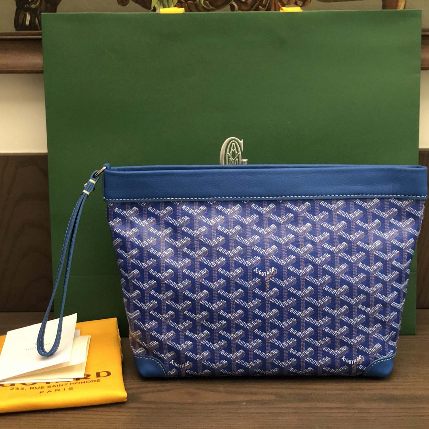 Goyard Conti Pouch - DopestKickz