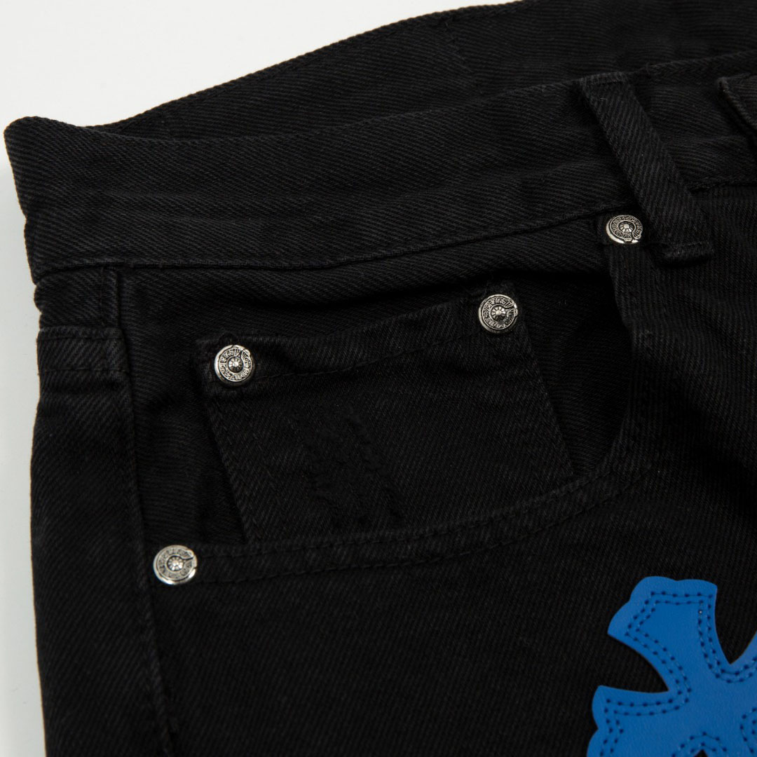 Chrome Hearts Denim Shorts - DopestKickz