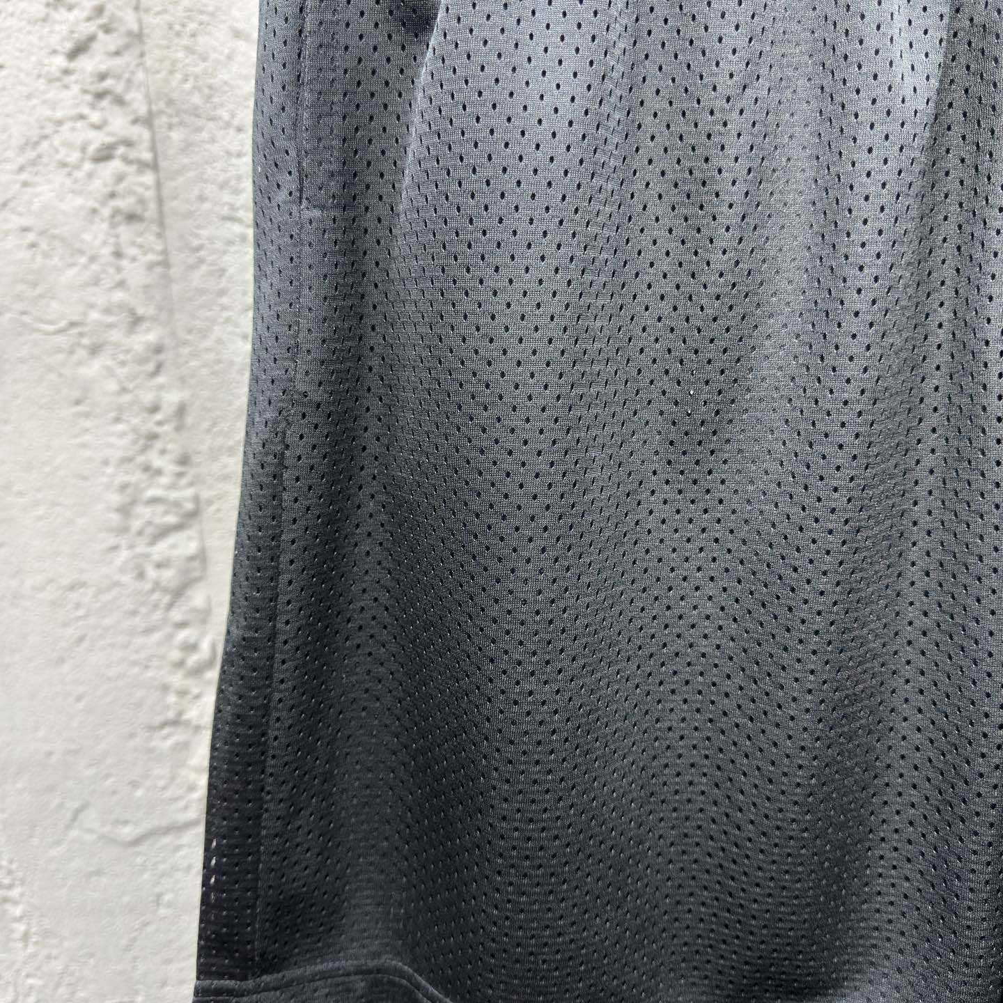 Chrome Hearts Sports Mesh Varsity Shorts Black - DopestKickz
