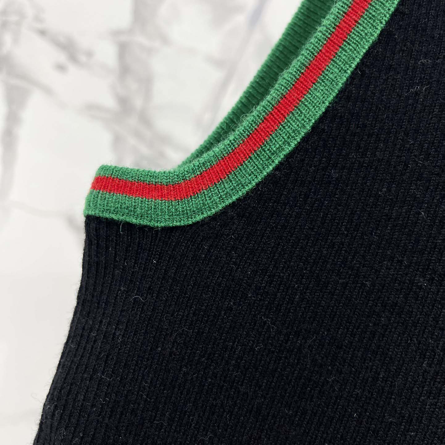 Gucci Cotton Rib Tank Top With Web - DopestKickz
