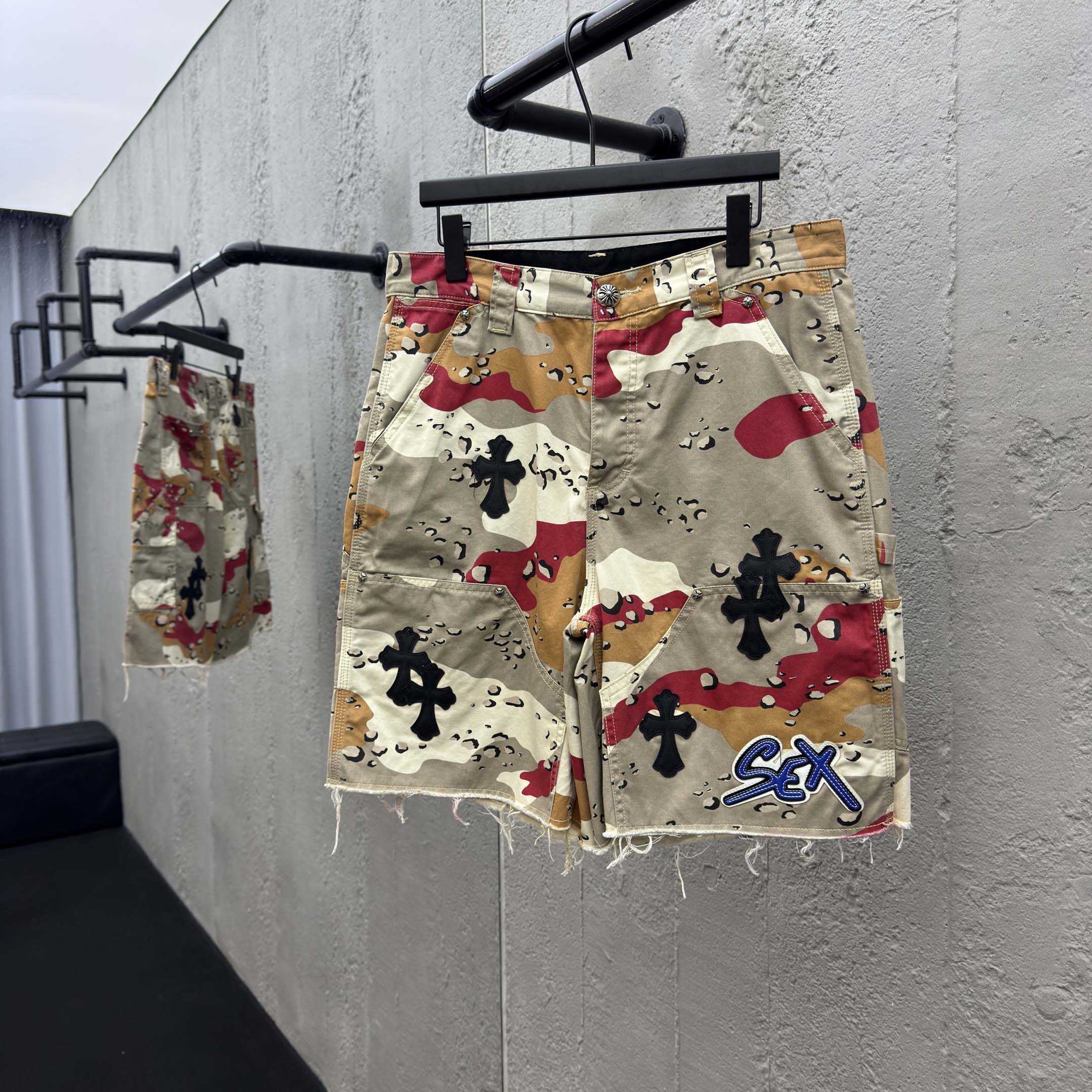 Chrome Hearts Matty Boy Sex Records Shorts - DopestKickz