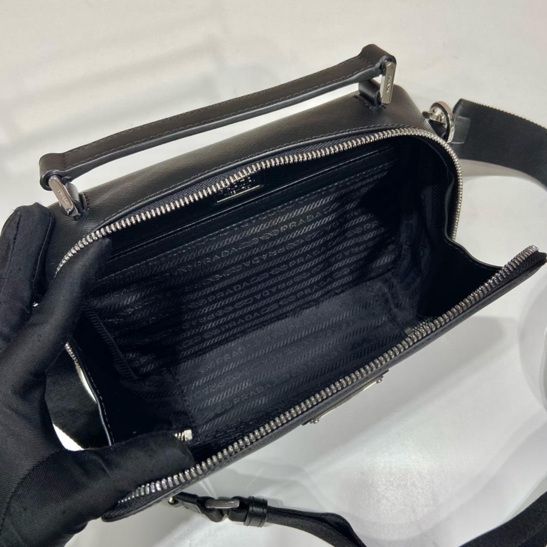 Prada Medium Prada Brique Saffiano Leather Bag - DopestKickz