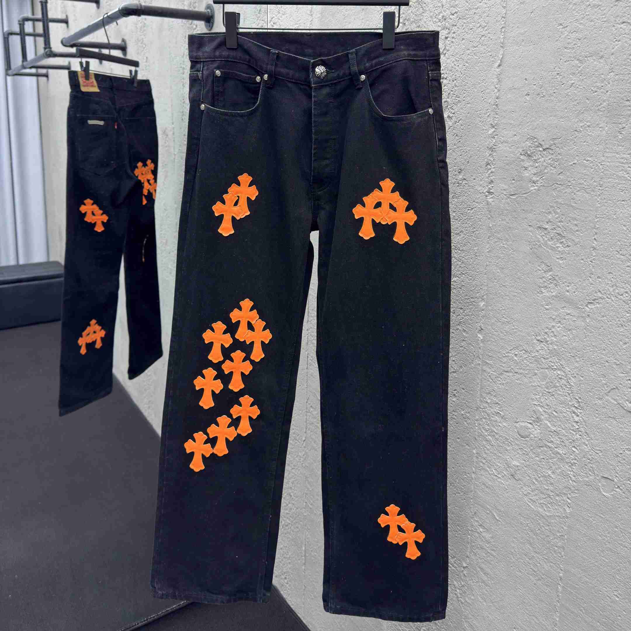 Chrome Hearts Jeans - DopestKickz